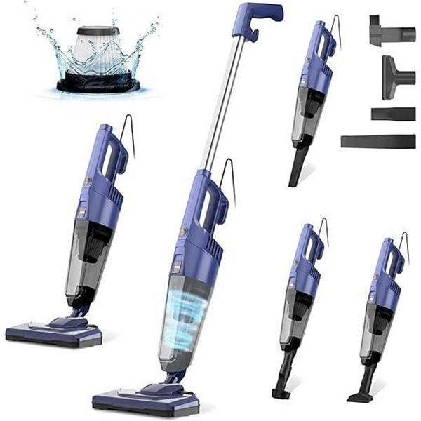HiKiNS Handheld Vacuum Cleaner with Cable, 4 in 1 and Handheld Vacuum Cleaner with 32 m Power Cable,