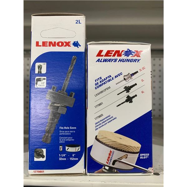 Lenox Tools 1779801 Arbor with 1-1/4-Inch Pilot Drill Bit for Hole Saws & Lenox Multi-Purpose 2 1/2"