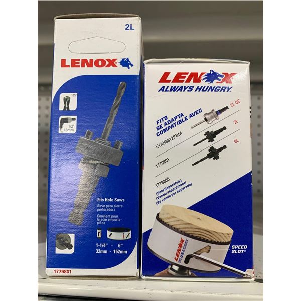 Lenox Tools 1779801 Arbor with 1-1/4-Inch Pilot Drill Bit for Hole Saws & Lenox Multi-Purpose 2 1/2"