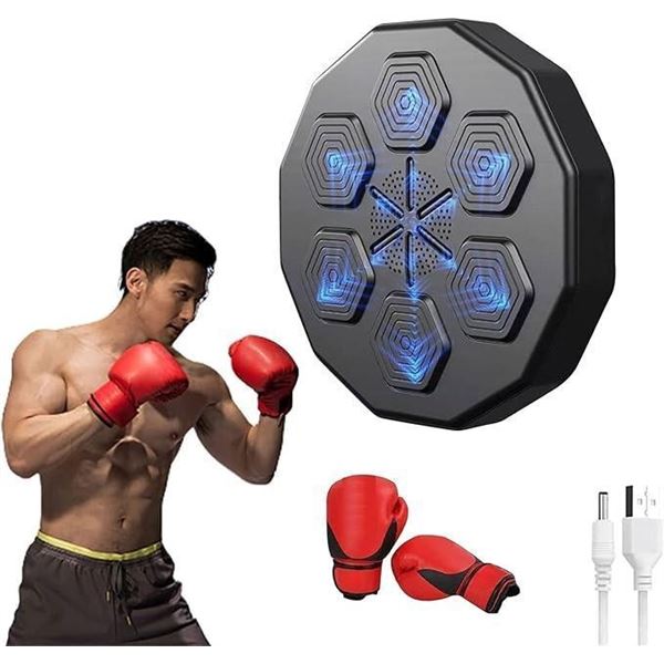 Music Boxing Machine Home Wall Mount,Boxing Machine Wall Mounted, Electronic Boxing Machine,