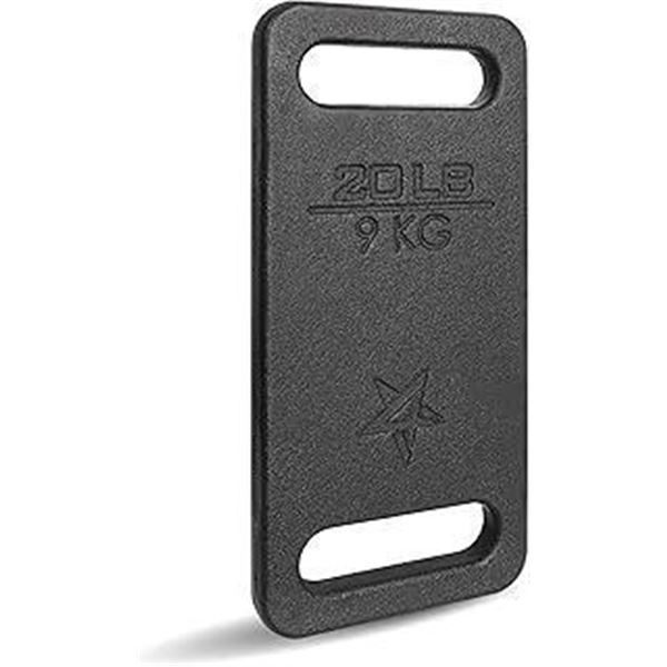 Yes 4 All Ruck Plate Cast Iron 20lb AND Weight Plate 1" 20 lb