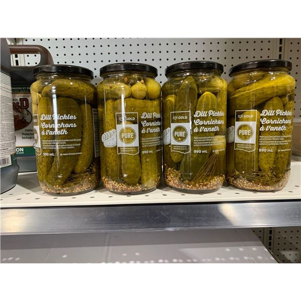 Co-op Gold Pure Dill Pickles 990ml x 4