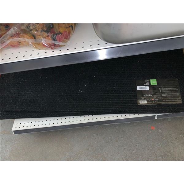 Korhani Studio Utility Mat 3' x 3.11" Black