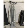 Image 2 : Ironing Board with Sturdy Steel Frame, Heat Resistant Cover Iron Board with Steam Iron Rest. Adjusta