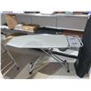 Image 3 : Ironing Board with Sturdy Steel Frame, Heat Resistant Cover Iron Board with Steam Iron Rest. Adjusta