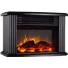 Image 1 : DONYER POWER 1500W Mini Electric Fireplace Tabletop Portable Heater,14'' (Black, Metal)