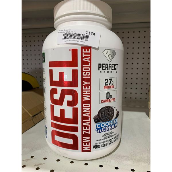 Diesel New Zealand Whey Isolate Cookis 'n Cream 2lb
