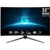 Image 1 : MSI G32CQ5P, 32" Gaming Monitor, 2560 x 1440 (QHD) Curved Gaming Monitor, 1 ms, 170Hz, FreeSync Prem