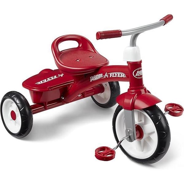 Radio Flyer Red Rider Trike, outdoor toddler tricycle, ages 2 ½ -5