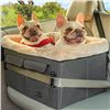 Image 1 : Petsfit Dog Car Seat for Medium Dogs or 2 Small Dogs, Upgraded Dog Booster Seat for Front and Back S