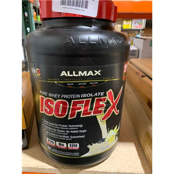 AllMax ISOLEX Pure Whey Protein Isolate Vanilla 2.27kg