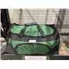 Image 1 : Duffle bag  Green 22'x12" approx