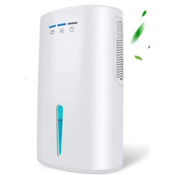 Electric Dehumidifier, 2000ml Mini Air Dehumidifiers Quiet Moisture Absorber Portable Water Tank for