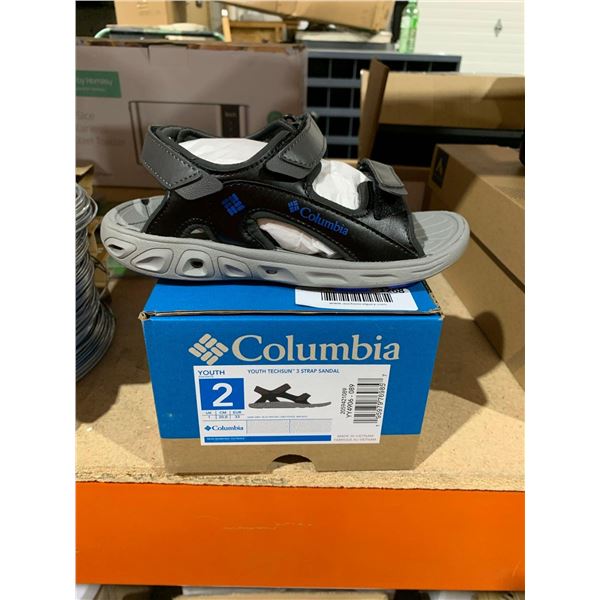Columbia Youth Techsun 3 Strap Sandal Size 2