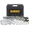 Image 1 : DEWALT Drive Socket Set for Mechanics, 200-Piece, 1/4" & 3/8" & 1/2" Drive, MM/SAE (DWMT75000)