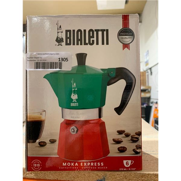 Bialetti Moka Express 6 Cup Coffee Maker