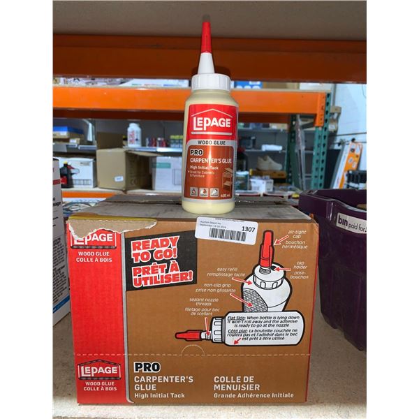 LePage Pro Carpenter Glue High Initial Tack Wood Glue 12 x 400ml