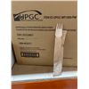 Image 1 : UPGC Individually Paper Wrapped Birch Forks 1000 Count