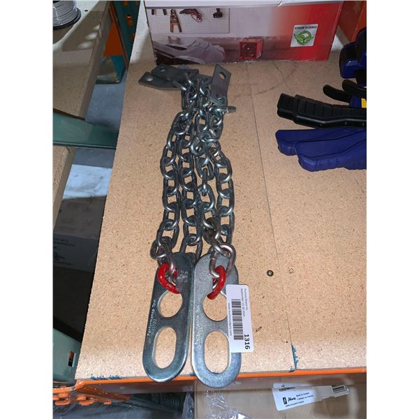 Performance Tool W41032 1/2 Ton (1,000 lbs.) Capacity 34" Engine Lift Chain Lot of 2