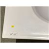 Image 2 : Surface Mount Single Basin Sink White 31" x 19"