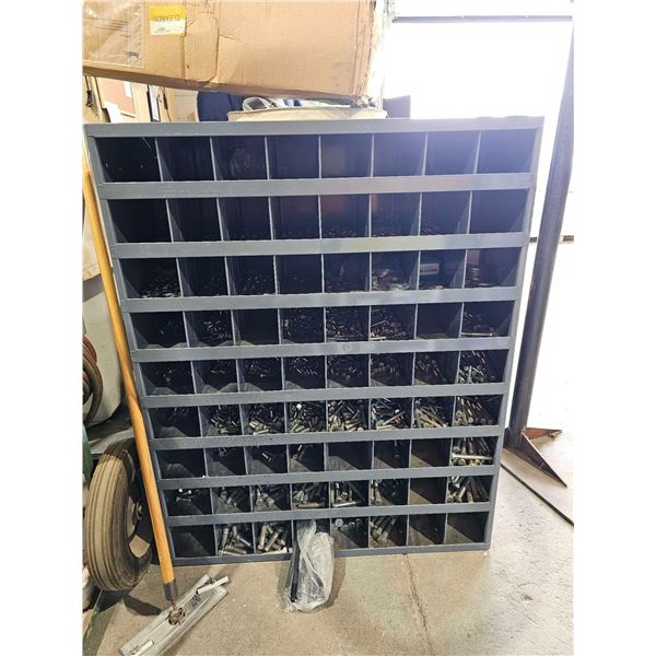The Bolt Supply Shop - Nut & Bolt Organizer  32"L x 12"D x 42"T