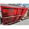 Image 1 : LTD Rolling 16 Drawer Tool Chest with Hanging Add On Side Cabinet **NO KEYS**