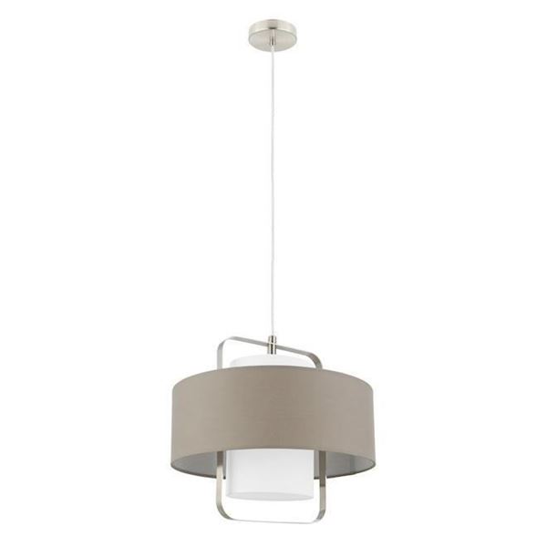 Eglo 1-Light Pendant Fontao - Satin Nickel - LED 10 W