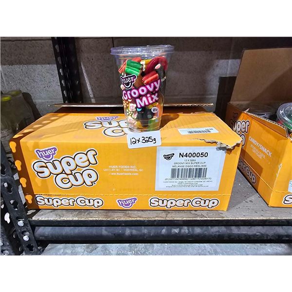 Huer Super Cup Candy Cups 12x325g