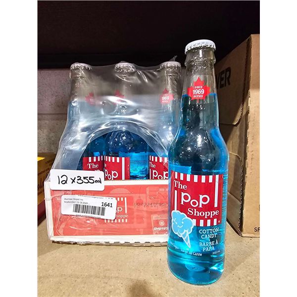 The Pop Shoppe Cotton Candy Soda 12x355ml
