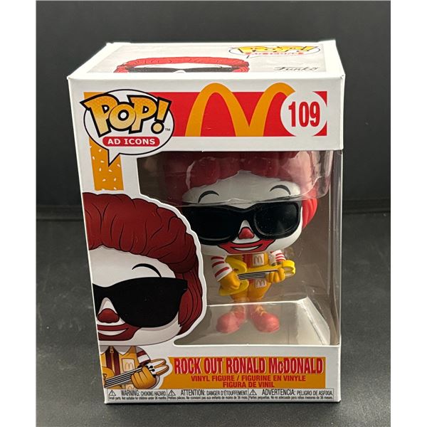 New Funko Pop McDonalds Rock Out Ronald McDonald #109