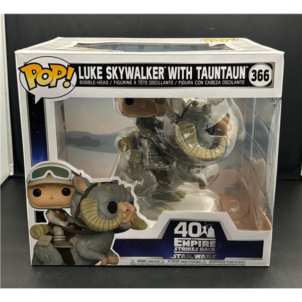 New Funko Pop Star Wars Empire Strikes Back Luke Skywalker With Tauntaun #366
