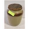 Image 1 : CERAMIC POT WITH CORK LID
