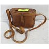Image 1 : LEATHER FIELD GLASS CASE BRITISH ARMY