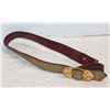 Image 1 : SWORD SLING WITH LION HEADS BUCKLE