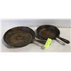 Image 1 : PAIR OF SMALL CAST IRON SKILLETS