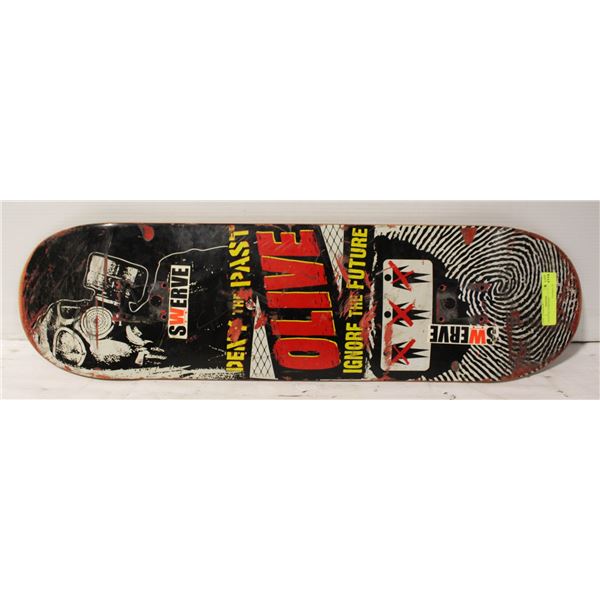 OLIVE SKATEBOARD