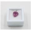 Image 1 : #04-HEATED RED RUBY GEMSTONE 4.55 CT