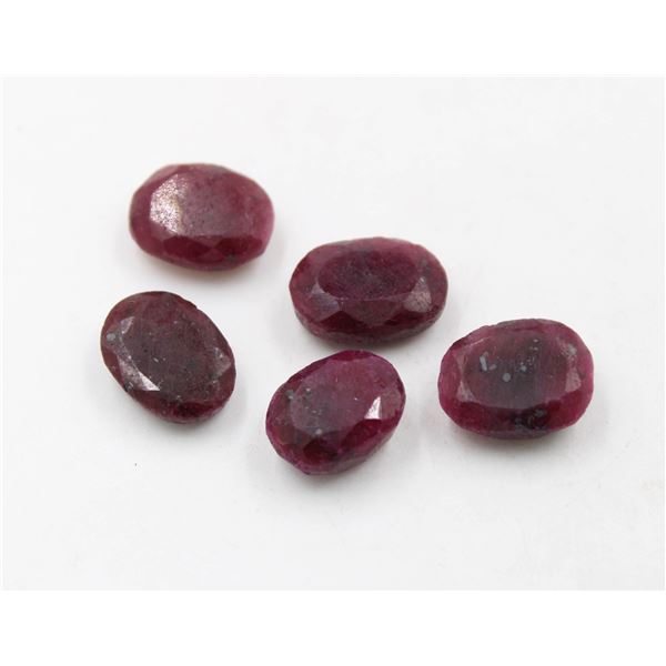 #93-RED RUBY GEMSTONES 87.70 CT