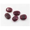 Image 1 : #93-RED RUBY GEMSTONES 87.70 CT