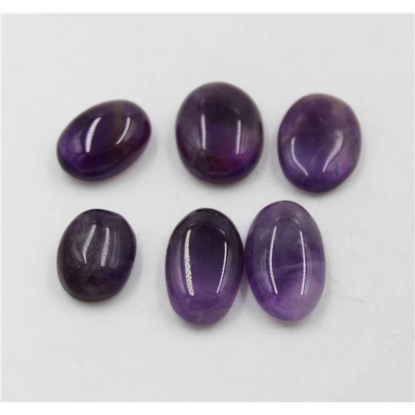 #140-NATURAL PURPLE AMETHYST GEMSTONE  62.55 CT