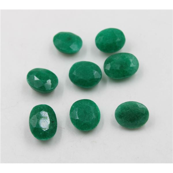 #103-GREEN JADE GEMSTONES 74.42 CT