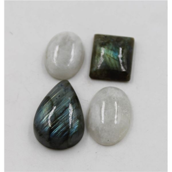# 134- NATURAL MOONSTONE  & LABRADORITE  120.85 CT