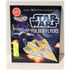 Image 1 : NEW STAR WARS FOLDED FLYERS BOOK, UNUSED