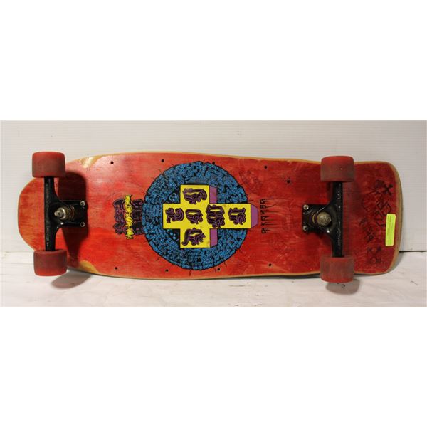 1986 OG DOGTOWN JIM REDDOG MOIR AUTO GRAPED ED