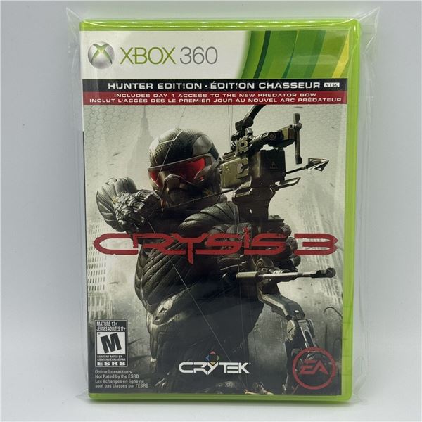 CERTI REFURB XBOX 360, CRYSIS 3
