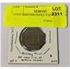 Image 1 : 1919C BRITISH INDIA 4 ANNAS COIN