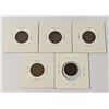 Image 1 : x5 OLD VARIOUS DATES & GRADES USA WHEAT CENTS