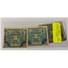 Image 1 : x3 GERMANY WWII ALLIED OCCUPATION CURRENCY NOTES