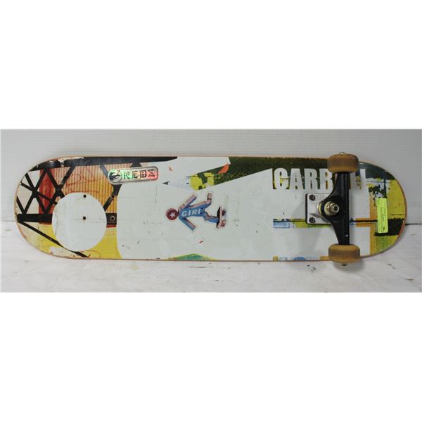 GRIL MARK CABROLL SKATEBOARD