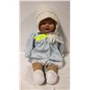 Image 1 : PORCELIN BABY DOLL - LIGHT BLUE DRESS, WHITE